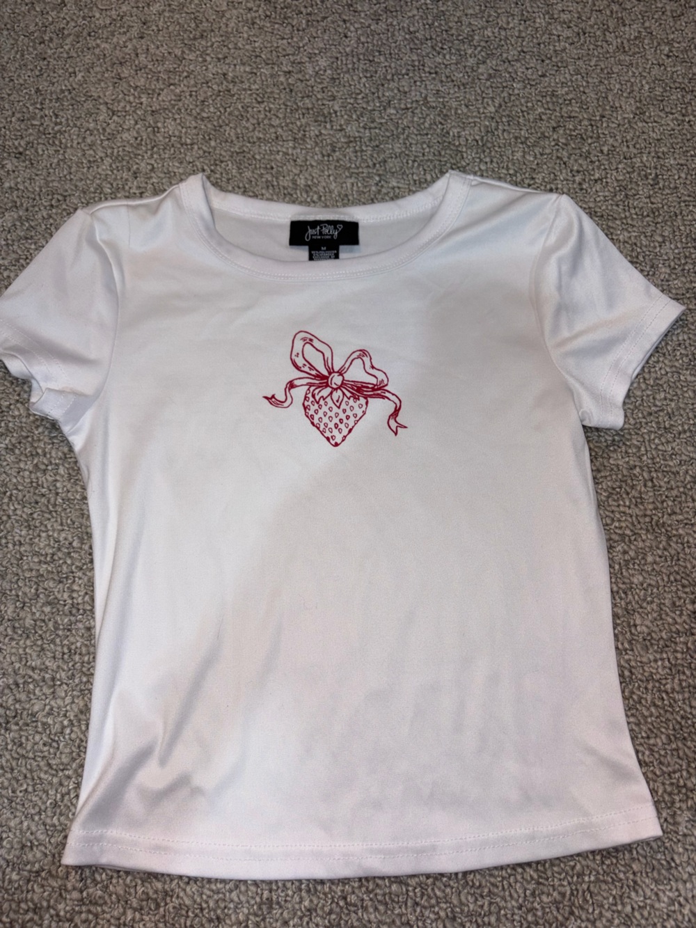 Strawberry baby tee
